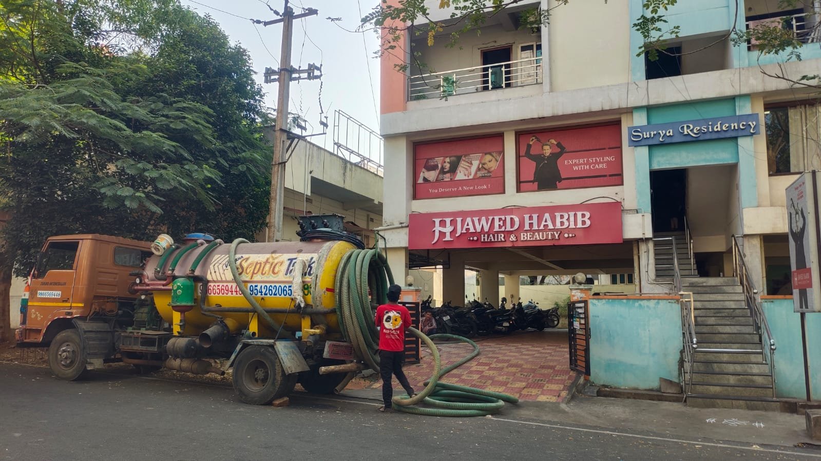 Hospital Septic Tank Cleaning